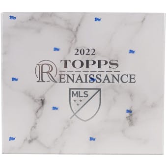 2022 Topps MLS Major League Soccer Renaissance Hobby Box