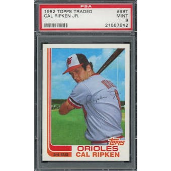 1982 Topps Traded #98T Cal Ripken Jr. PSA 9 *7542 (Reed Buy)
