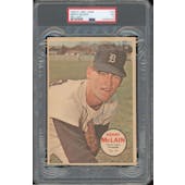 1968 O-Pee-Chee Pin-Ups #19 Denny McLain PSA 5 *4349 Highest Graded Pop 1 Only 5 Total Graded (Reed Buy)