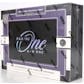 2021/22 Panini One and One Basketball Hobby 10-Box Case