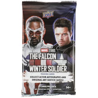 Marvel Studios The Falcon and the Winter Soldier Hobby Pack (Upper Deck 2022)