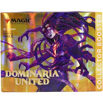 Magic The Gathering Dominaria United Collector Booster Hanger Pack