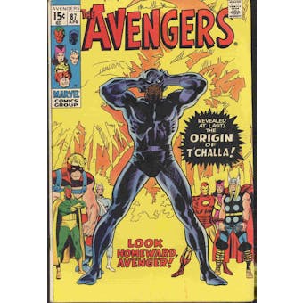 Avengers #87 FN