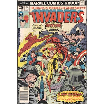 Invaders #12 Newsstand VF+