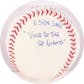 Jon Miller Autographed MLB Selig Baseball (Multiple Insc.) JSA AE91029 (Reed Buy)