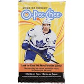 2022/23 Upper Deck O-Pee-Chee Hockey Retail Pack