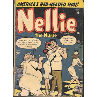 Nellie the Nurse #34 FR/GD