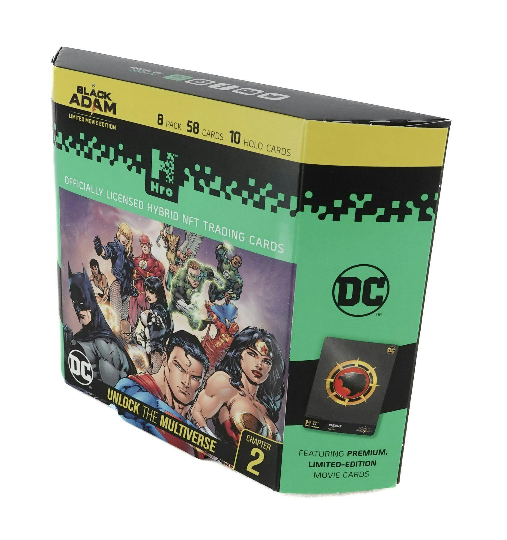 Hro DC Chapter 2 Black Adam 8Pack Premium Box DA Card World
