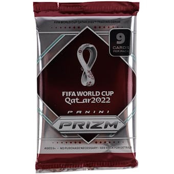 2022 Panini Prizm FIFA World Cup Soccer Breakaway Pack