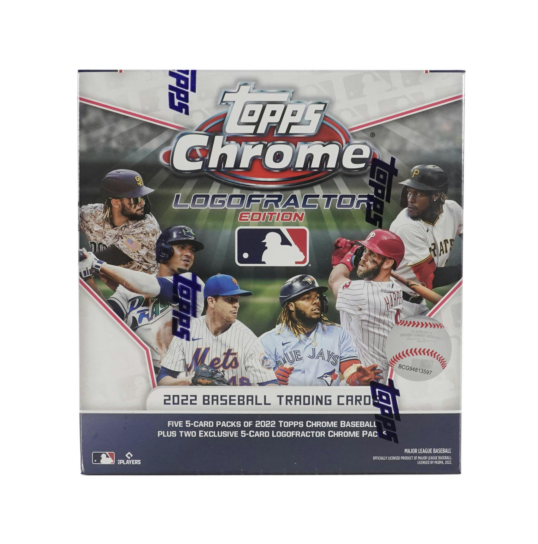 2022 Topps Chrome Logofractor Baseball Checklist and Box Info
