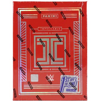 2022 Panini WWE Impeccable Wrestling 1st Off The Line FOTL Hobby Box