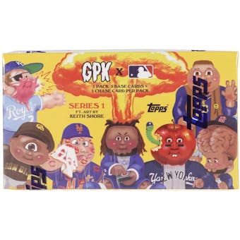 MLB x Garbage Pail Kids: Series 1 by Keith Shore - 1 Pack Box (Topps 2022)
