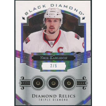 2016/17 Black Diamond Hockey #BDBEK Erik Karlsson Diamond Relic #2/5
