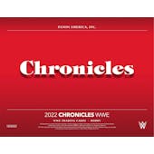 2022 Panini Chronicles WWE Wrestling Hobby 12-Box Case (Presell)