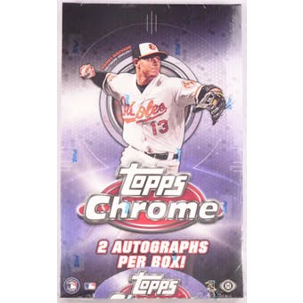 2013 Topps Chrome Baseball Hobby Box (Reed Buy)