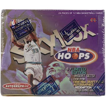 1998/99 Skybox Hoops Basketball Retail Box