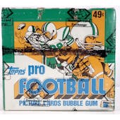 1982 Topps Football Cello Box (X-Out) (BBCE) (Reed Buy)
