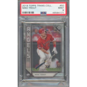 2019 Topps Transcendent Collection #50 Mike Trout PSA 9 *4171 (Reed Buy)