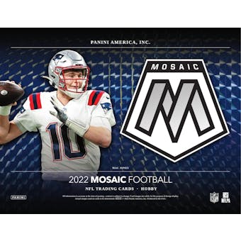 2022 Panini Mosaic Football Hobby 12-Box Case (Presell)