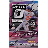 2022 Panini Donruss Optic Baseball Hobby Box (Presell)