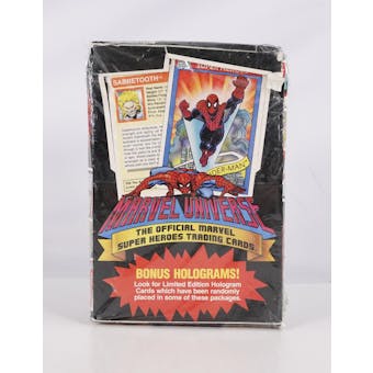 Marvel Universe Series 1 Wax Box (1990 Impel) (EX-MT)