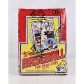 1983 Topps Baseball Wax Box (X-Out) (BBCE)