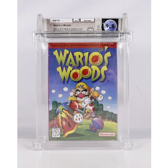 Nintendo (NES) Wario's Woods WATA 9.8 A++ Seal