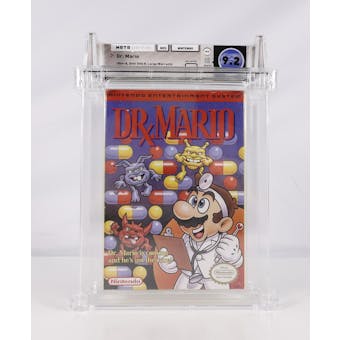 Nintendo (NES) Dr Mario WATA 9.2 A+ Seal