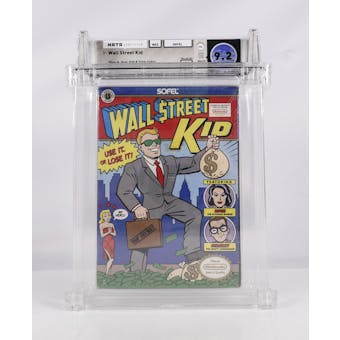 Nintendo (NES) Wall Street Kid WATA 9.2 B+ Seal