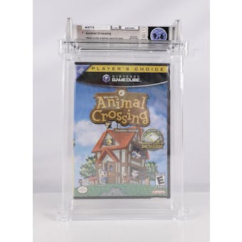 Nintendo GameCube Animal Crossing WATA 9.6 A+ Seal