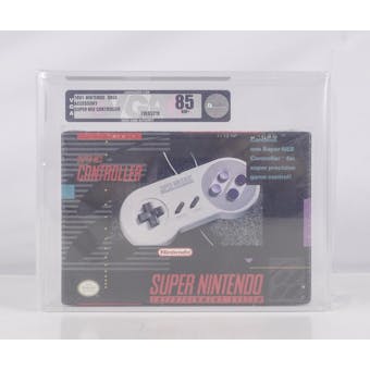 Super Nintendo (SNES) Super NES Controller VGA Graded 85+ NM