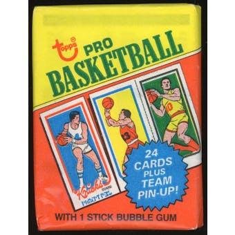 1980/81 Topps Basketball Wax Pack (Popped Seal) (Reed Buy)