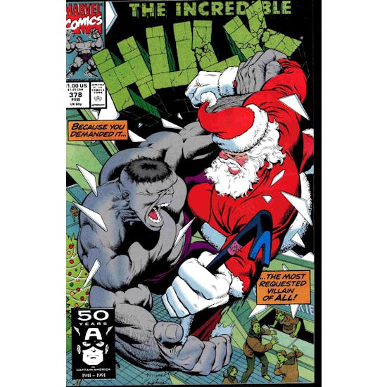 Incredible Hulk #378 NM-