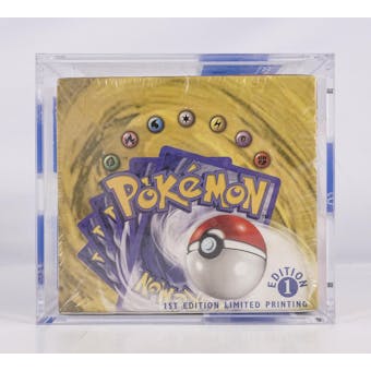 Pokemon Base Set 1 Booster Box 1st Edition Shadowless Limited Printing Vintage WOTC Investment Piece