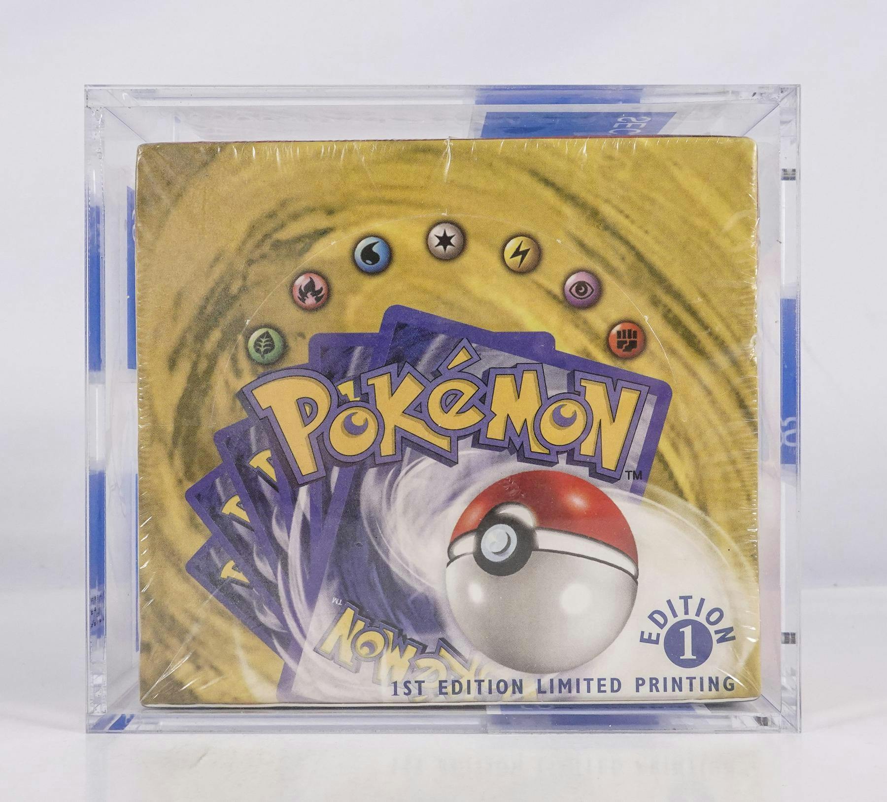 Unopened, first-edition Pokémon card set shatters bid records