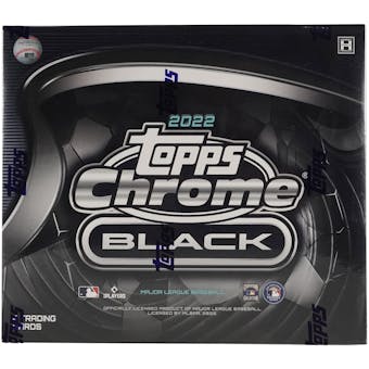 2022 Topps Chrome Black Baseball Hobby 4-Box - DACW Live 6 Spot Random Division Break #4