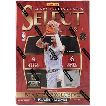 2021/22 Panini Select Basketball 6-Pack Blaster Box (Lot of 6)