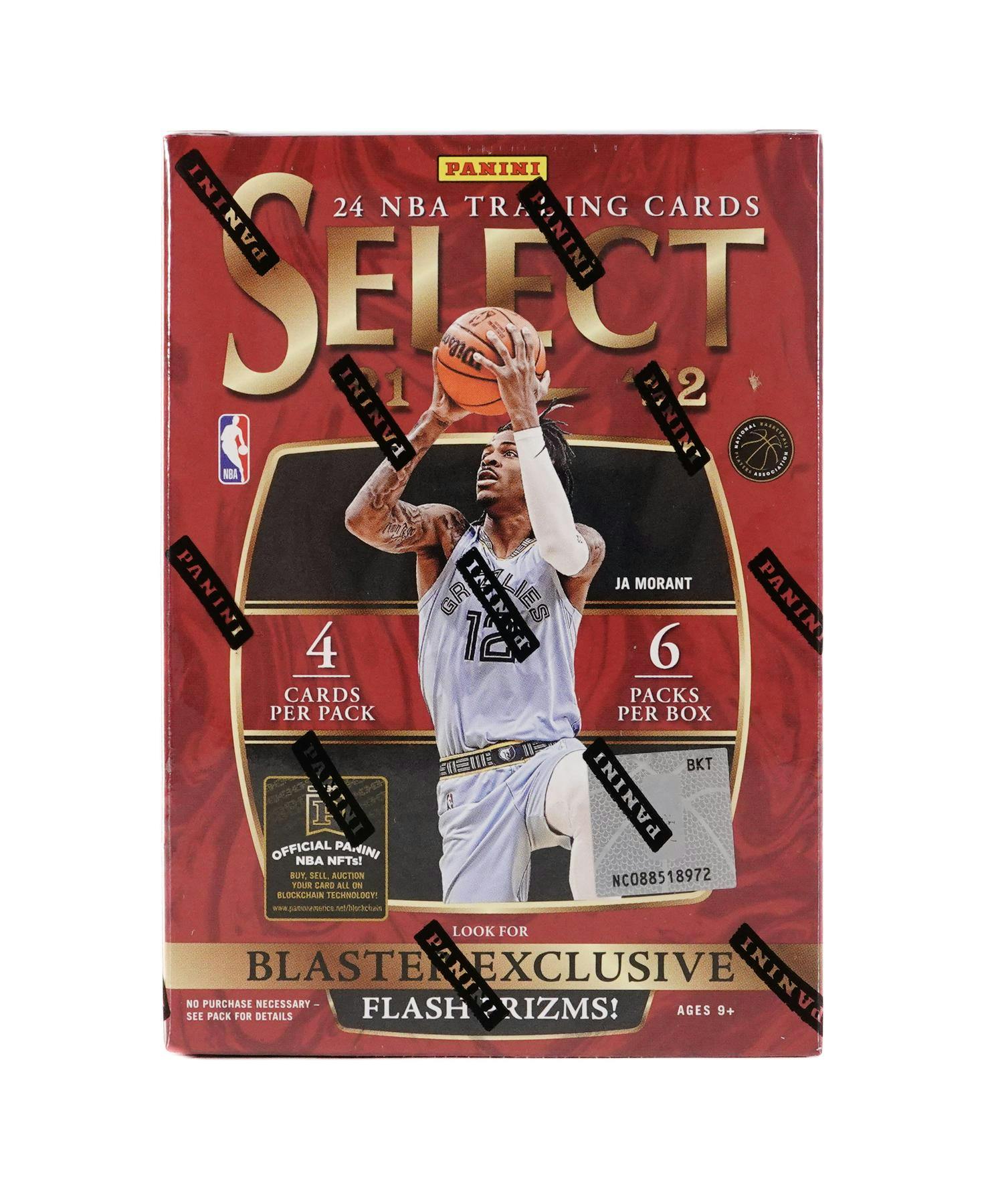 2021/22 Panini Select Basketball 6-Pack Blaster Box