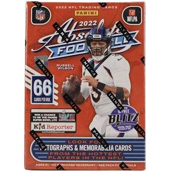 2022 Panini Absolute Football 6-Pack Blaster Box (Green Parallels!)