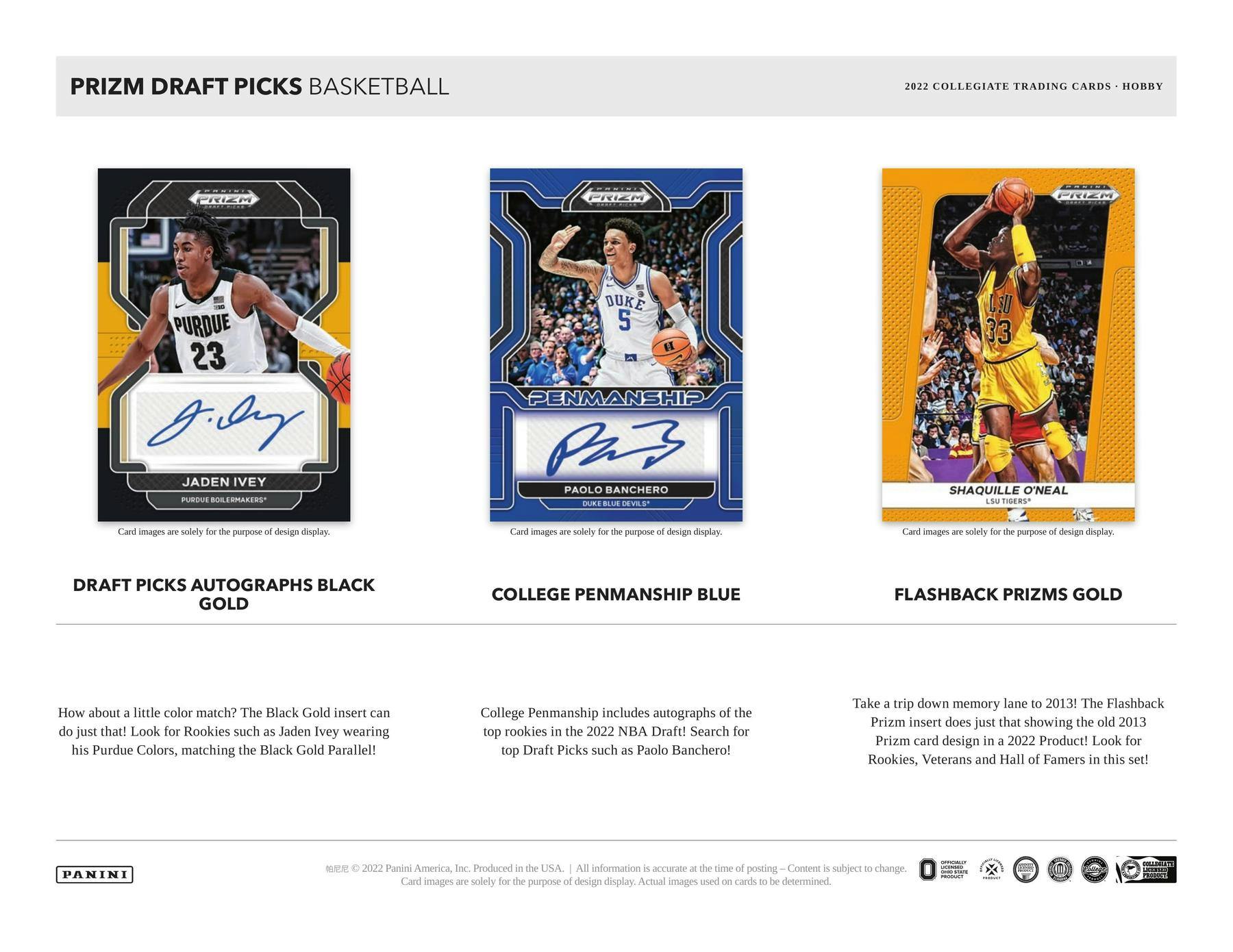 2022/23 Panini Prizm Draft Picks Basketball Hobby Pack DA Card World