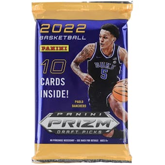 2022/23 Panini Prizm Draft Picks Basketball Hobby Pack