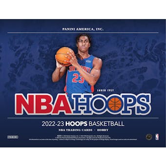 2022/23 Panini NBA Hoops Basketball Hobby 20-Box Case (Presell)