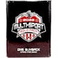 2022 Leaf Multisport Solo Packs Hobby 5-Box Case