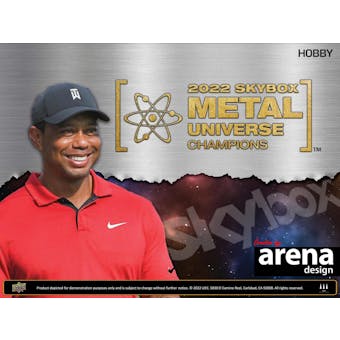 2022 Upper Deck Skybox Metal Universe Champions Hobby Box (Presell)