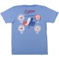 Montreal Expos Majestic Light Blue Last Rally Tee Shirt (Adult X-Large)