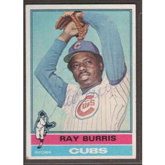 1976 Topps Baseball #51 Ray Burris Signed in Person Auto