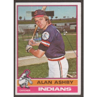 1976 Topps Baseball #209 Alan Ashby Signed in Person Auto