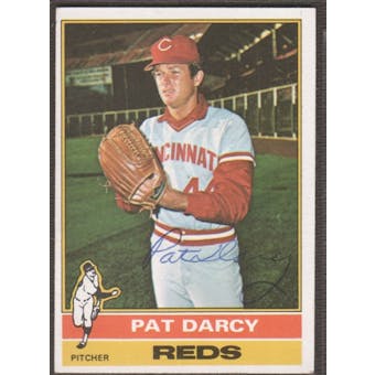 1976 Topps Baseball #538 Pat Darcy Signed in Person Auto