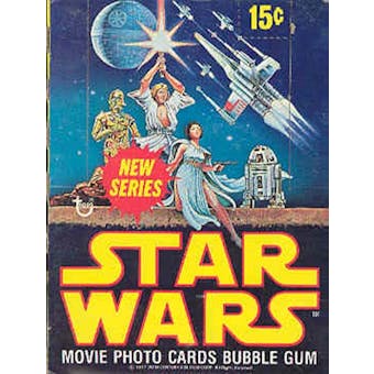 Star Wars 2nd Series Wax Box (Topps 1977)