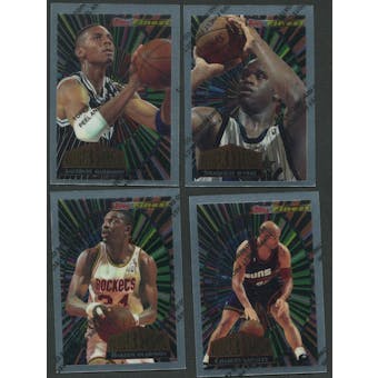 1994/95 Topps Finest Basketball Cornerstone Complete Set (NM-MT)